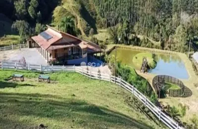 Chácara / sítio com 4 quartos à venda no rio ladeia, anitápolis  por r$ 3.200.000