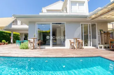 Casa com 5 quartos à venda em jurerê internacional, florianópolis  por r$ 6.500.000