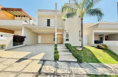 Casa com 4 suites - 296m²  - condomínio mont blanc em sorocaba sp