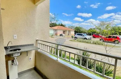 Apartamento 2 dormitório - condomínio completo com lazer e segurança na villa flora.