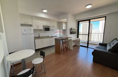 Apartamento para locação no campolim com 1 quarto e 1 banheiro, condomínio biarritz, sorocaba sp