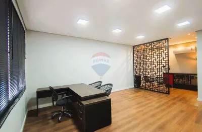 Sala aluga, 35m² decorada no santa maria offices, além ponte, sorocaba sp