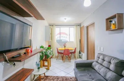 Apartamento 02 quartos, 01 banheiro á venda no condomínio residencial parque da mata, caguaçu - sorocaba sp