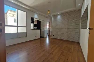 Apartamento para Locação, Próximo ao Campolim, 47m², 2 quartos, 1 banheiro, Armários na Cozinha.