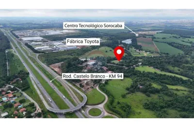 OPORTUNIDADE ÚNICA:   Vendo área Industrial 98.600 m² – Ao lado da Toyota Sorocaba