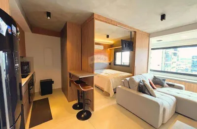 Estúdio mobiliado para locação no Mandarim Patriani – Parque Campolim, Sorocaba | 2 vagas + depósito