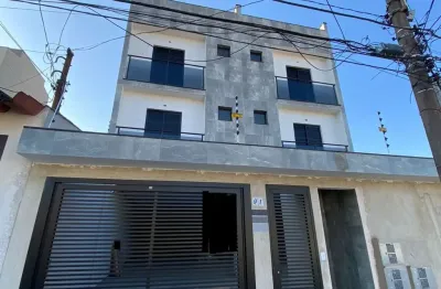 Apartamento sem condomínio (novo) com 51 m², 2 dormitórios, 1 banheiro no parque oratório em santo andré.