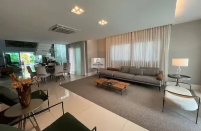 Casa de condomínio com 4 quartos, 500m², à venda em salvador, alphaville ii