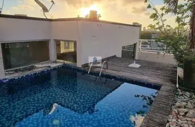 Cobertura à venda, no cap dantibes,  em salvador, caminho das árvores, com 3 quartos, 250m²