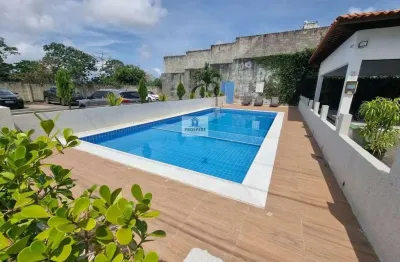Apartamento à venda, no residencial carolina,  em salvador, trobogy, com 3 quartos, 70m²