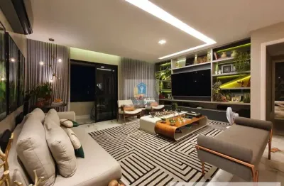 Apartamento alto padrão na pituba, 3 quartos, sendo 2 suítes, varanda e 3 vagas de garagem