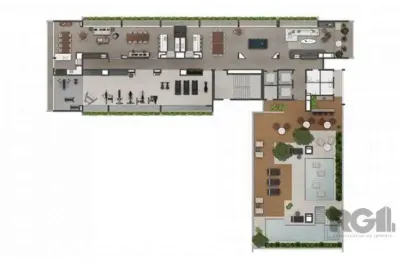 Apartamento 1 dormitórios à venda rio branco porto alegre/rs