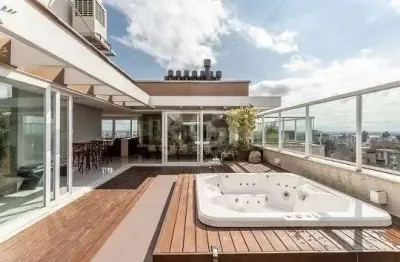 Cobertura para venda - 626m², 6 dormitórios, sendo 6 suites, 7 vagas - rio branc