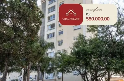Apartamento para venda - 69.64m², 2 dormitórios, sendo 1 suites, 1 vaga - triste