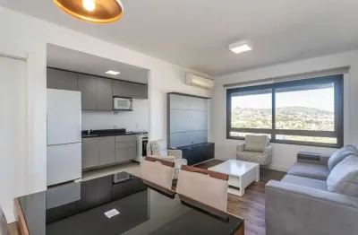 Apartamento para venda - 47m², 1 dormitório, sendo 1 suites, 2 vagas - jardim bo