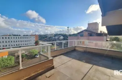 Cobertura com 3 dormitórios e vaga no bairro cavalhada,  poa/rs