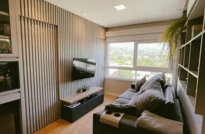 Apartamento com 1 dormitório e 1 vaga de garagem no bairro partenon