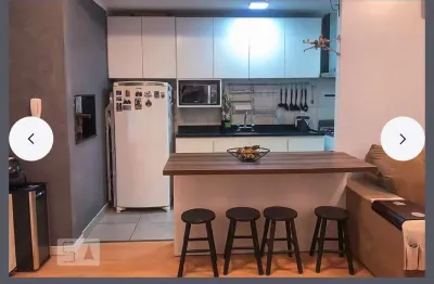 Apartamento 2 dormitórios com 1 suíte semi mobiliado com vaga no bairro cristal