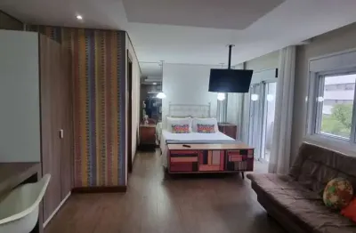 Apartamento tipo estúdio, mobiliado completo, no coração do bairro moinhos de ve