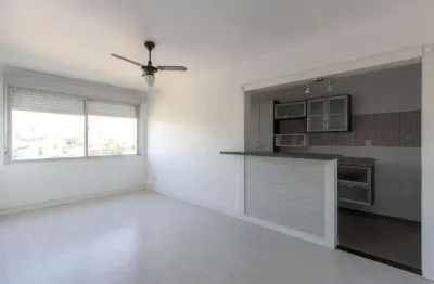 Apartamento semimobiliado à venda no bairro cristal, 2 dormitórios, 2 banheiros,