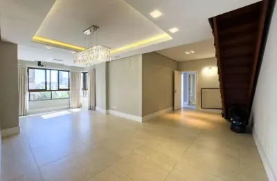 Cobertura alto padrão vista rio, construção bandeira, com 228,32m² de área priva