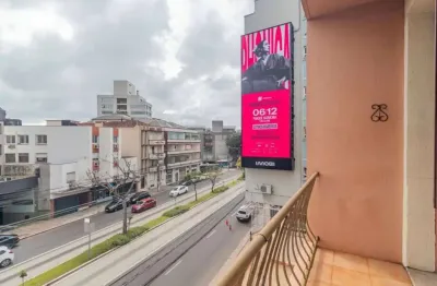 Apartamento semi mobiliado 2 dormitórios bairro Petrópolis