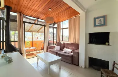 Linda cobertura horizontal com 113,18 m2 , no bairro higienopolis, de 02 dormitó