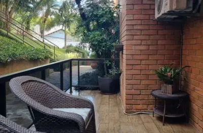 Apartamento térreo semi mobiliado de 3 dormitórios no bairro cristal