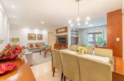 Apartamento com 124m² e 3 dormitórios, 1 suíte, 2 vagas no bairro Higienópolis