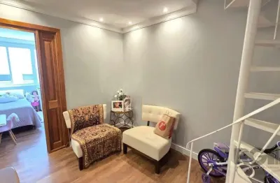 Cobertura de 90m² - 3 dormitórios, 2 banheiros, terraço com churrasqueira e 1 va