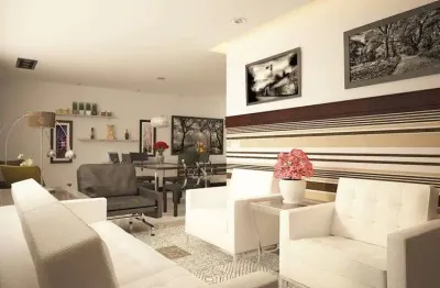 Apartamento de 3 dormitórios, 3 suítes, e 4 vagas, no bairro Jardim Lindoia