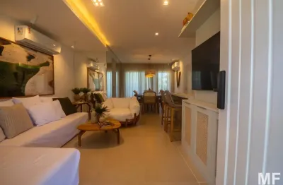 Alto padrão em praia do forte – mobiliado, climatizado e perto da praia!