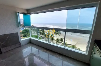 Apartamento com 2 quartos à venda na avenida governador mário covas júnior, 4100, vila atlântica, mongaguá, 75 m2 por r$ 570.000