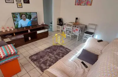 Apartamento com 1 quarto à venda na rua santa bárbara, 427, vila caiçara, praia grande, 46 m2 por r$ 210.000