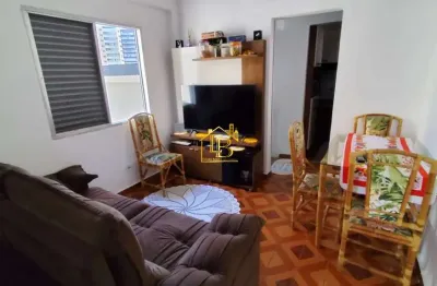 Apartamento com 1 quarto à venda na avenida nossa senhora de fátima, 12/13, vila caiçara, praia grande, 47 m2 por r$ 240.000