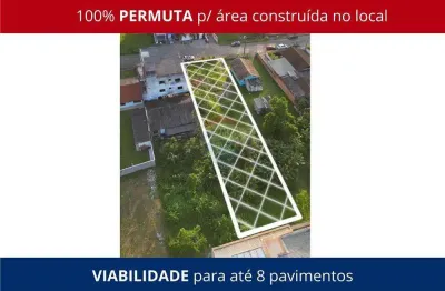 Terreno | próximo ao centro | até 8 pavimentos |100% permuta por área construída no local