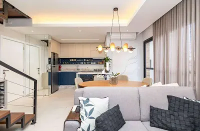 Apartamento duplex com 2 dormitórios à venda, 78 m² por r$ 949.000,00 - vila izabel - curitiba/pr