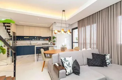 Apartamento duplex com 2 dormitórios à venda, 78 m² por r$ 949.000,00 - vila izabel - curitiba/pr