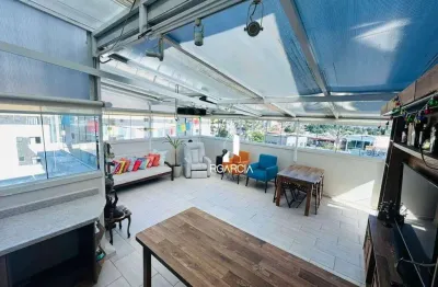 Cobertura com 2 dormitórios à venda, 134 m² por r$ 660.000,00 - ahú - curitiba/pr