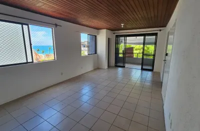 Apartamento para locação na barra, são 3 suítes com vista mar.