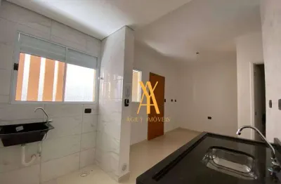 Apartamento com 2 dormitórios à venda, 39 m² por r$ 195.600,00 - parque santa rita - são paulo/sp