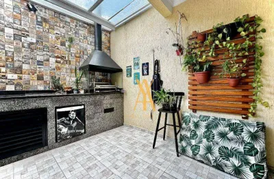 Sobrado com 3 dormitórios à venda, 100 m² por r$ 790.000,00 - cidade patriarca - são paulo/sp