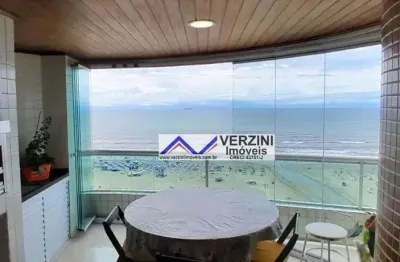 Apartamento 3 dormitórios 2 suítes 2 vagas, guilhermina, praia grande - ap0283.