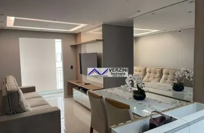 Apartamento 3 dormitórios 1 suíte 2 vagas à venda, 62 m² por r$ 570.000 - parque cecap - guarulhos/sp