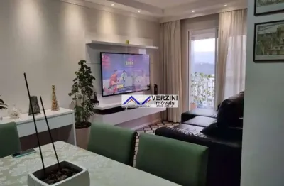 Apartamento com 2 dormitórios 2 suites 2 vagas à venda, 63 m² por r$ 480.000 - vila rosália - guarulhos/sp