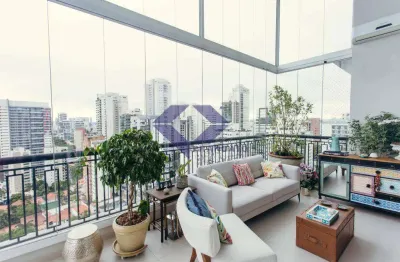 Apartamento duplex a venda com 3 suítes e 3 vagas no campo belo com 225m²