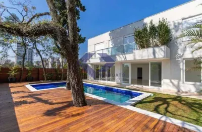 Sobrado em condomínio fechado  786m²  4 suítes e 8 vagas no campo belo