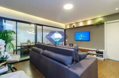 Apartamento venda com 137m², 3 suítes e 3 vagas no brooklin sp