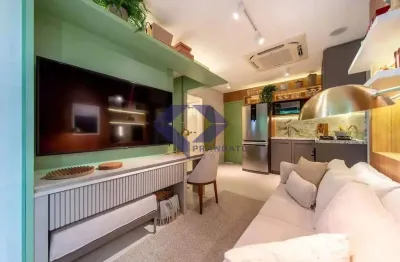 Apartamento a venda com 47m² 2 dormitórios e 1 vaga no brooklin sp