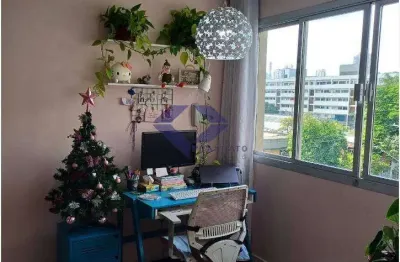 Apartamento a venda com 48m² 1 dormitório e 1 vaga na chácara santo antônio